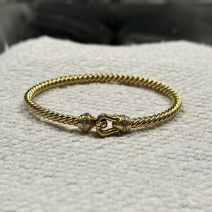David Yurman Buckle Cable Bracelet